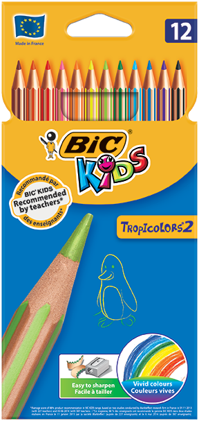 BIC Kids Tropicolors